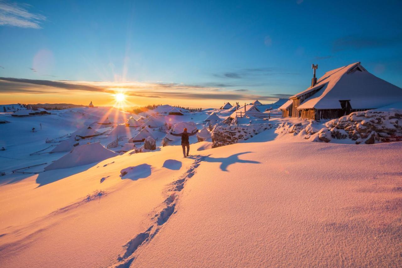 Koca Ojstrica - Velika Planina Villa Stahovica Exteriör bild