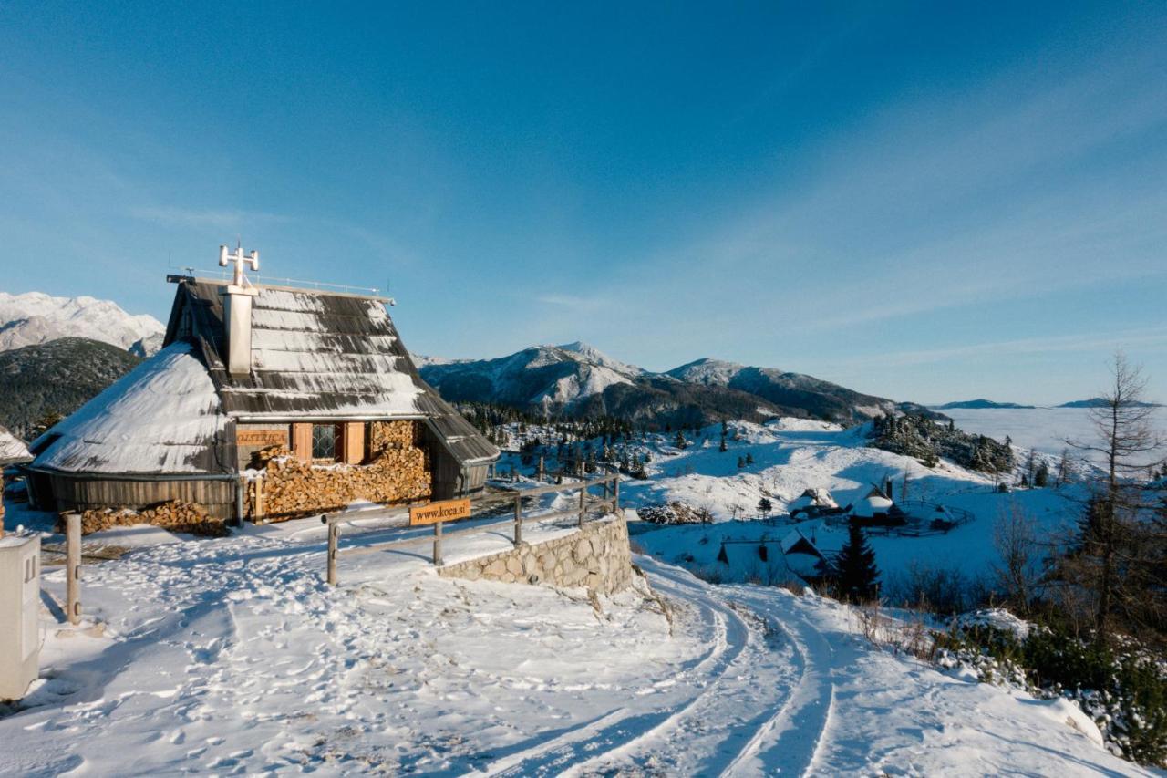 Koca Ojstrica - Velika Planina Villa Stahovica Exteriör bild