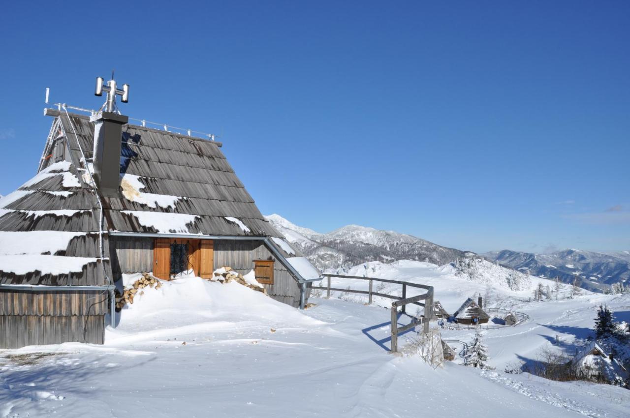 Koca Ojstrica - Velika Planina Villa Stahovica Exteriör bild
