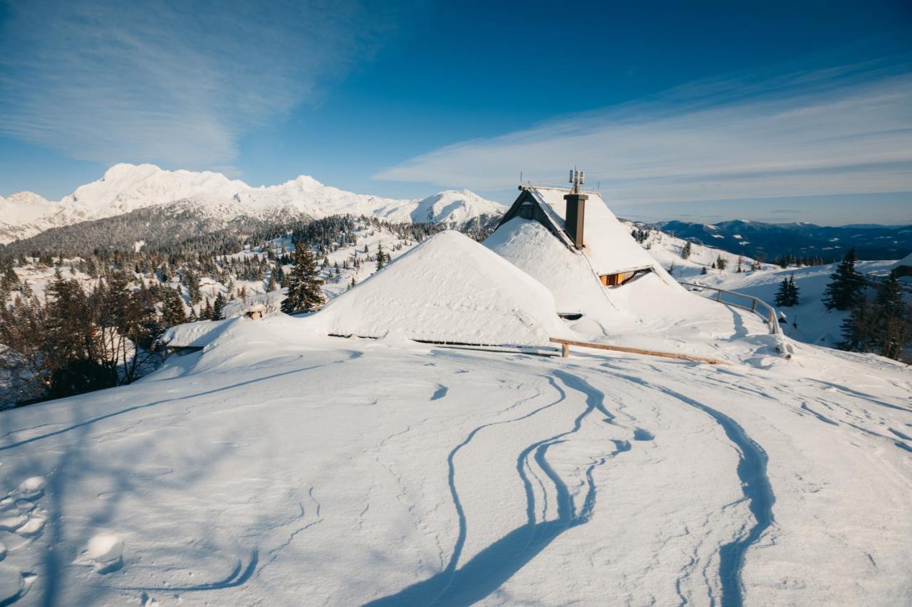 Koca Ojstrica - Velika Planina Villa Stahovica Exteriör bild